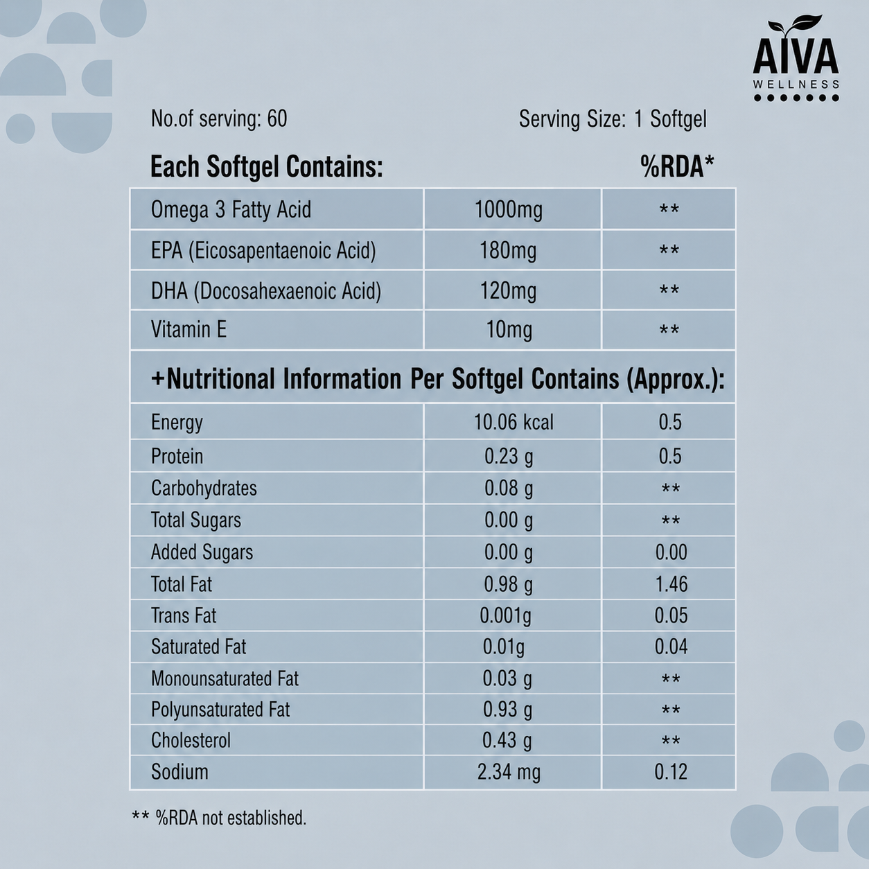 Omega-3 Fish Oil view 5